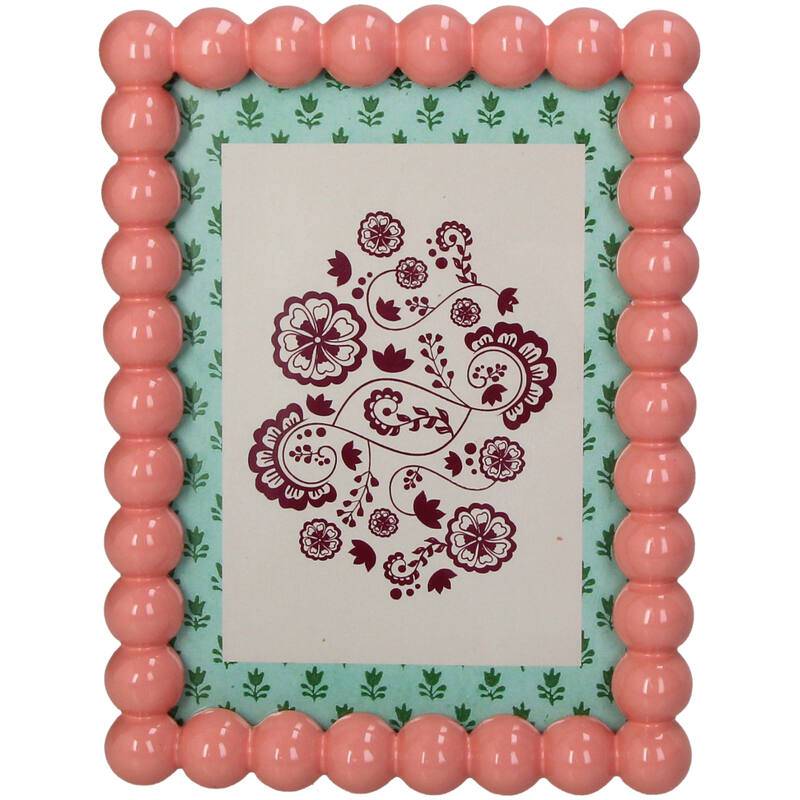 Photo Frame Polyresin – Peach