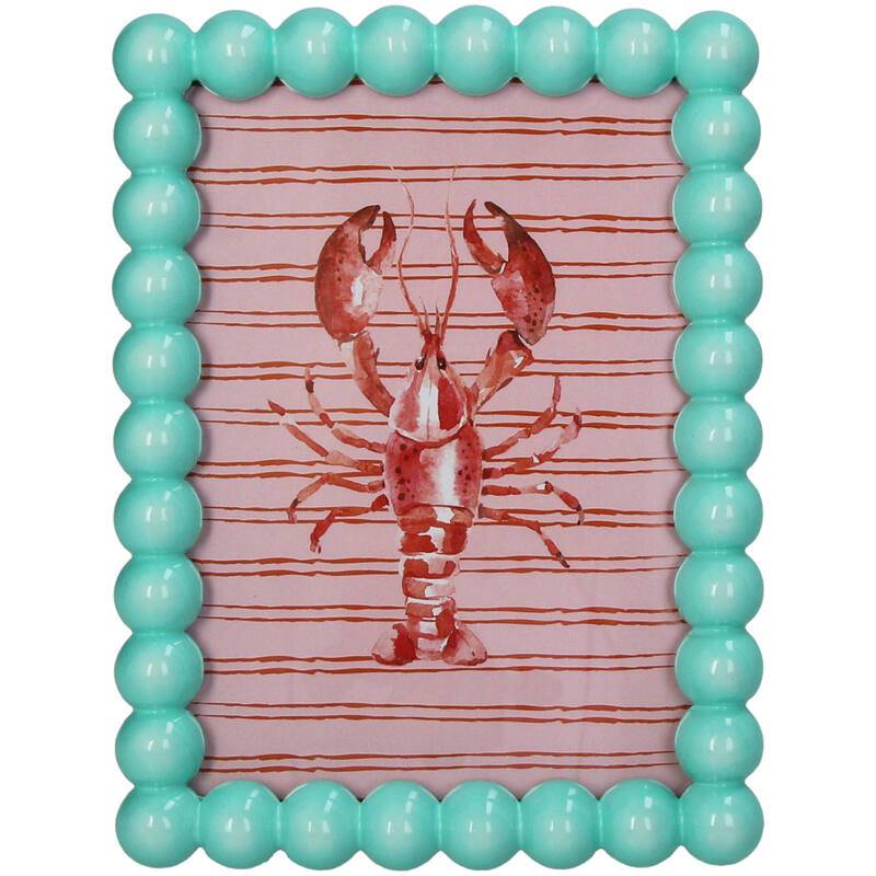 Photo Frame Polyresin – Turquoise