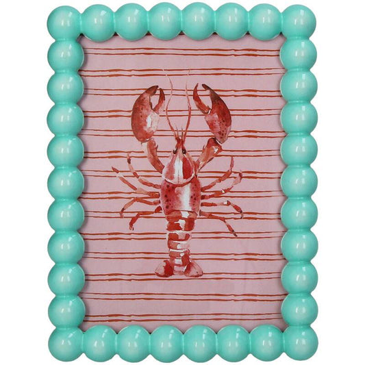 Photo Frame Polyresin – Turquoise