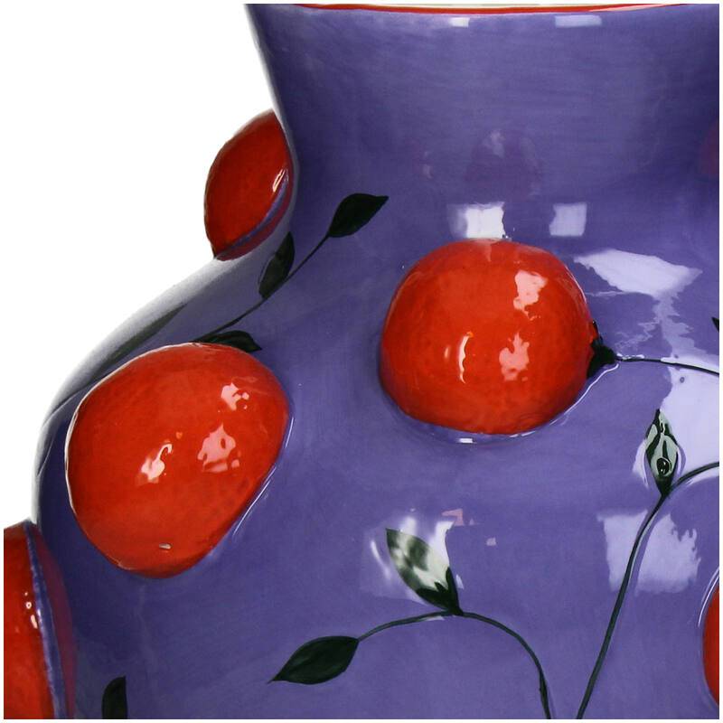 Orange Dolomite Multi Vase