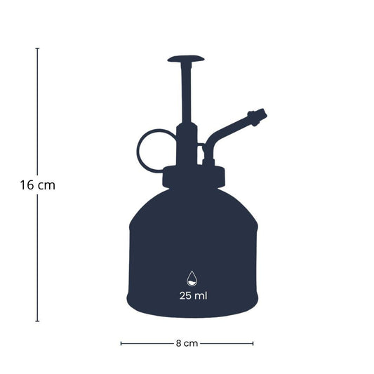Plantespuit - Groen - Glas - 0,25 liter - Botanic-Vibes