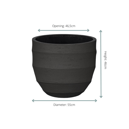Pot Bordo New Egg Earth - D55 x H46 - Botanic-Vibes