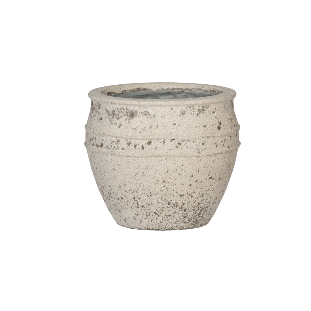Pot Athena S Chalk White - D29 x H24 - Botanic-Vibes