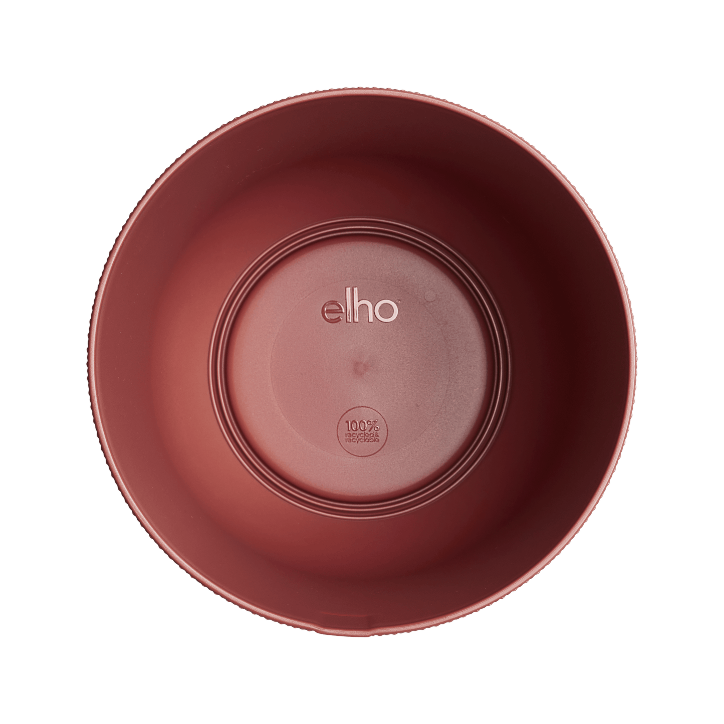 Topf elho Jazz Round Toskanarot – D19 × H18 - Botanic-Vibes