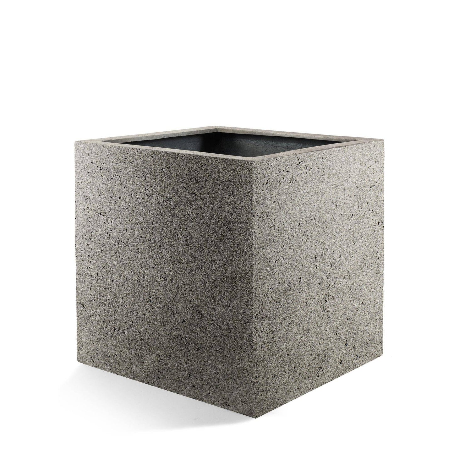 Topf Grigio Cube Natural Concrete – D50 × H50 - Botanic-Vibes