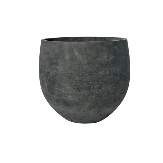 Pot Orb Black Washed - D32 x H28 - Botanic-Vibes