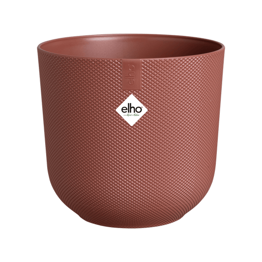 Topf elho Jazz Round Toskanarot – D26 × H24 - Botanic-Vibes