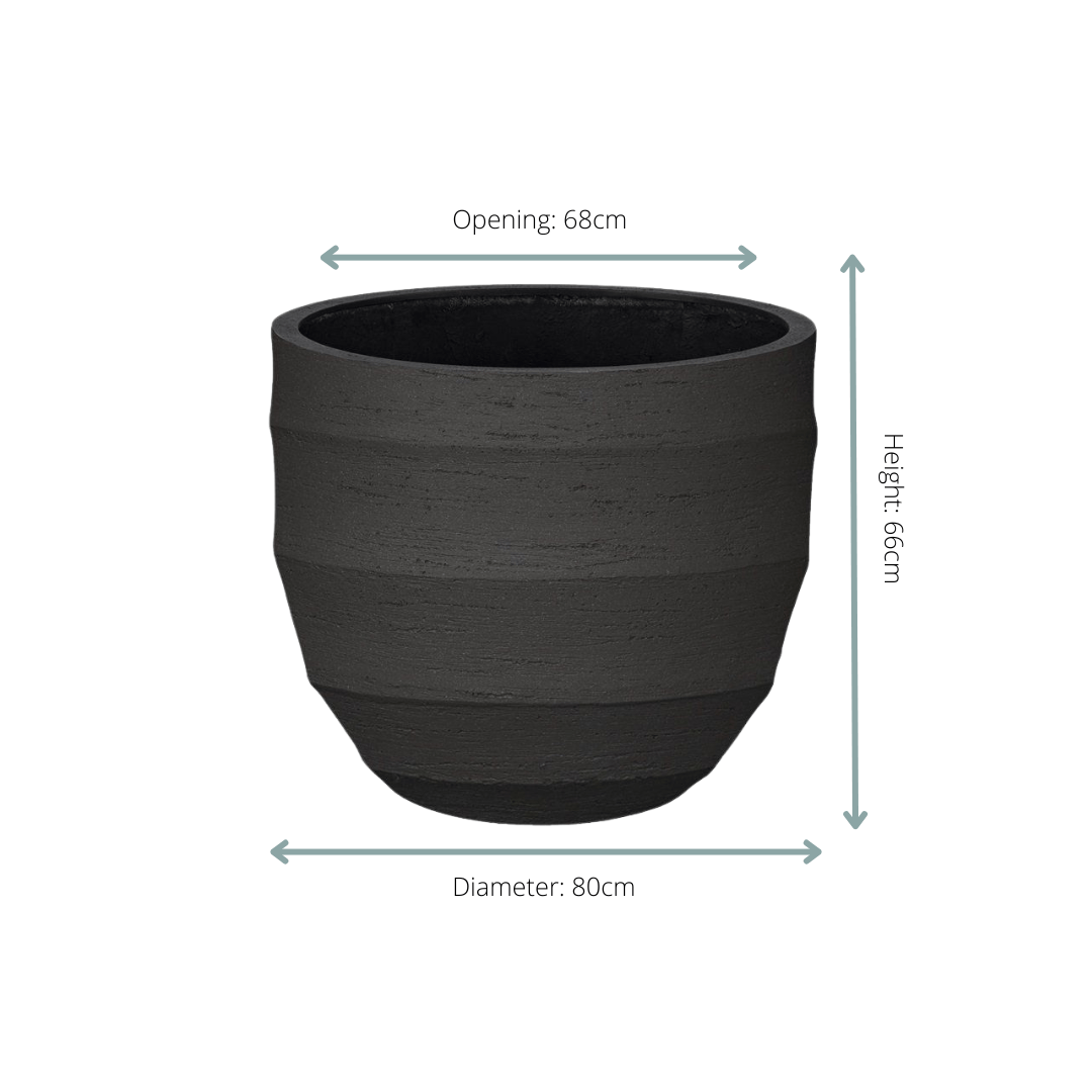 Pot Bordo New Egg Earth D80 x H66 - Botanic-Vibes