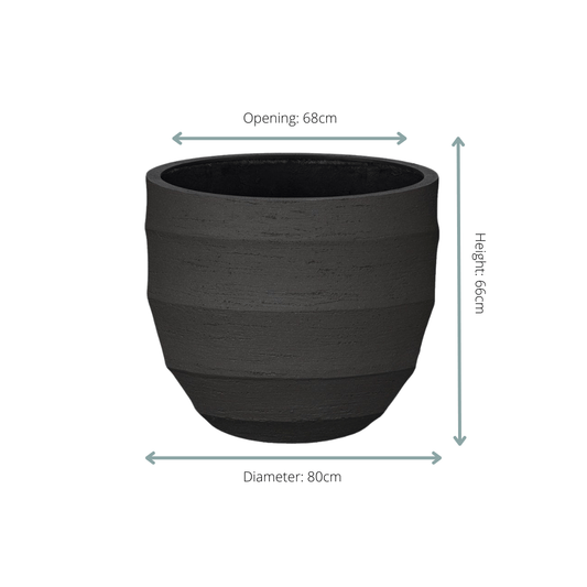 Pot Bordo New Egg Earth D80 x H66 - Botanic-Vibes