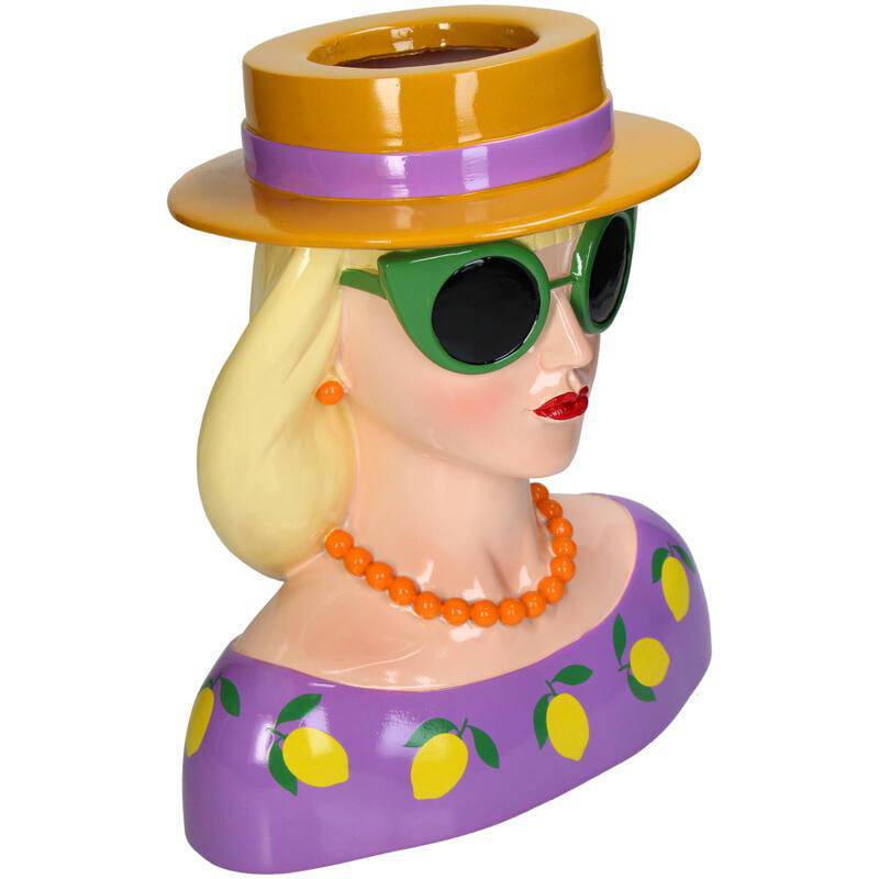 Vase Fashion Lady „Isa“ – Bunt – 29 cm - Botanic-Vibes
