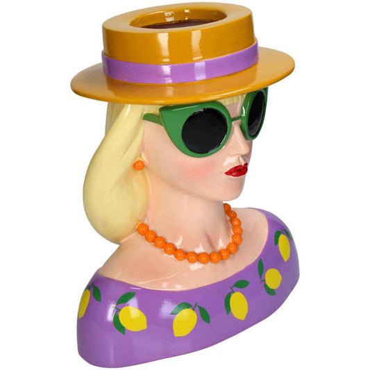 Vase Fashion Lady „Isa“ – Bunt – 29 cm - Botanic-Vibes