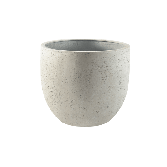 Topf Grigio New Egg Antique White – D45 × H38 - Botanic-Vibes
