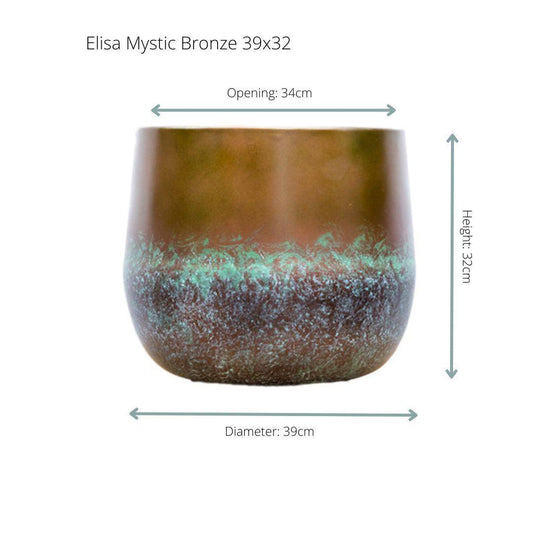 Elisa Mystic Bronze – 39×32 - Botanic-Vibes