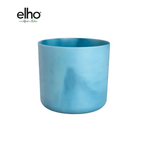 Topf elho Ocean Round Atlantikblau – D22 × H20 - Botanic-Vibes