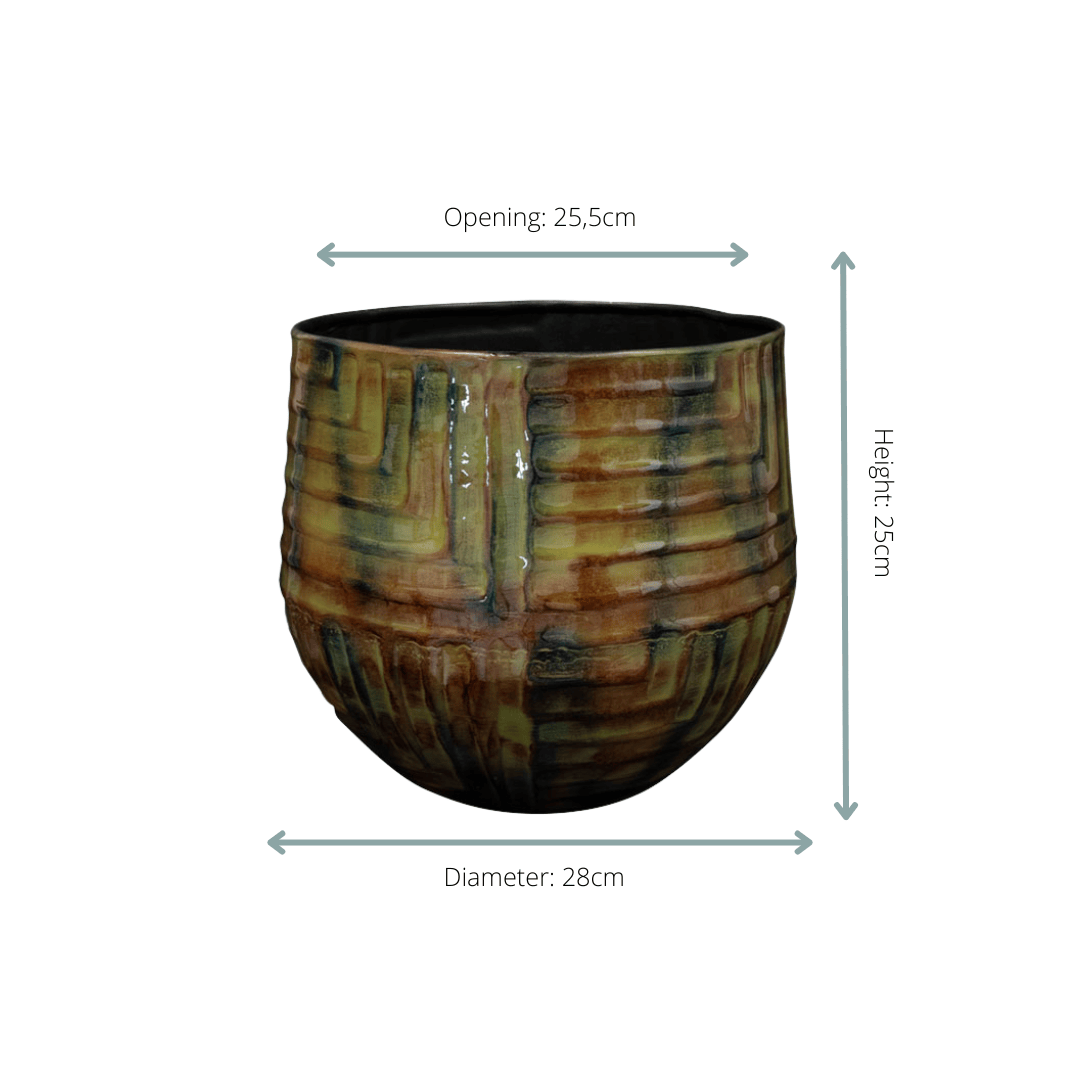 Pot Mette Marrakech - D28 x H25 - Botanic-Vibes