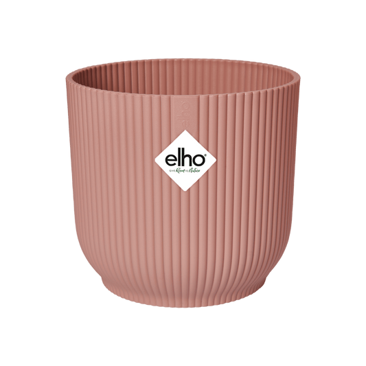 Topf elho Vibes Fold Round Rosa – D18 × H17 - Botanic-Vibes