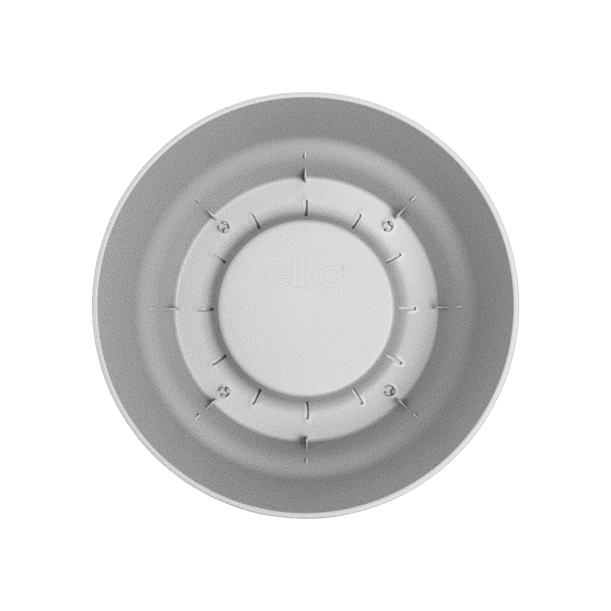 Topf elho Greenville Round Grau – D14 × H13 - Botanic-Vibes