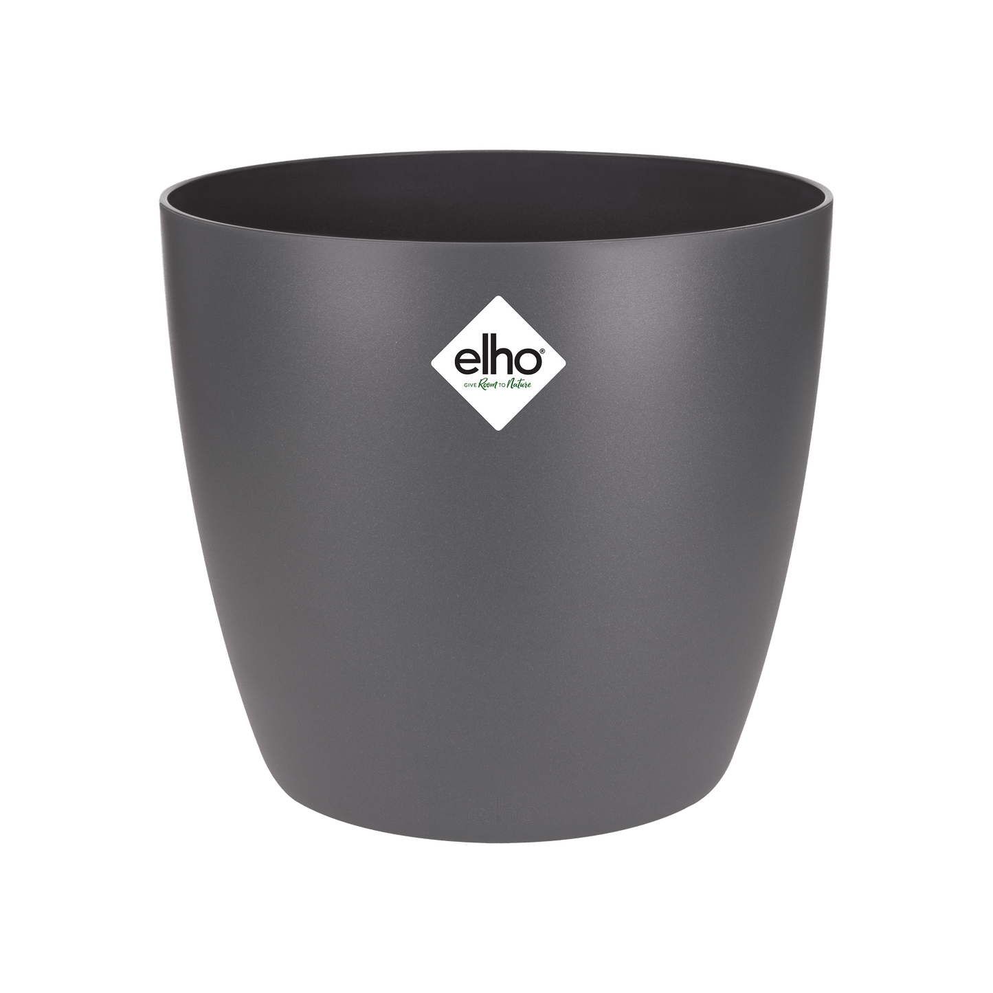 Topf elho Brussels Round Anthrazit – D30 × H27 - Botanic-Vibes