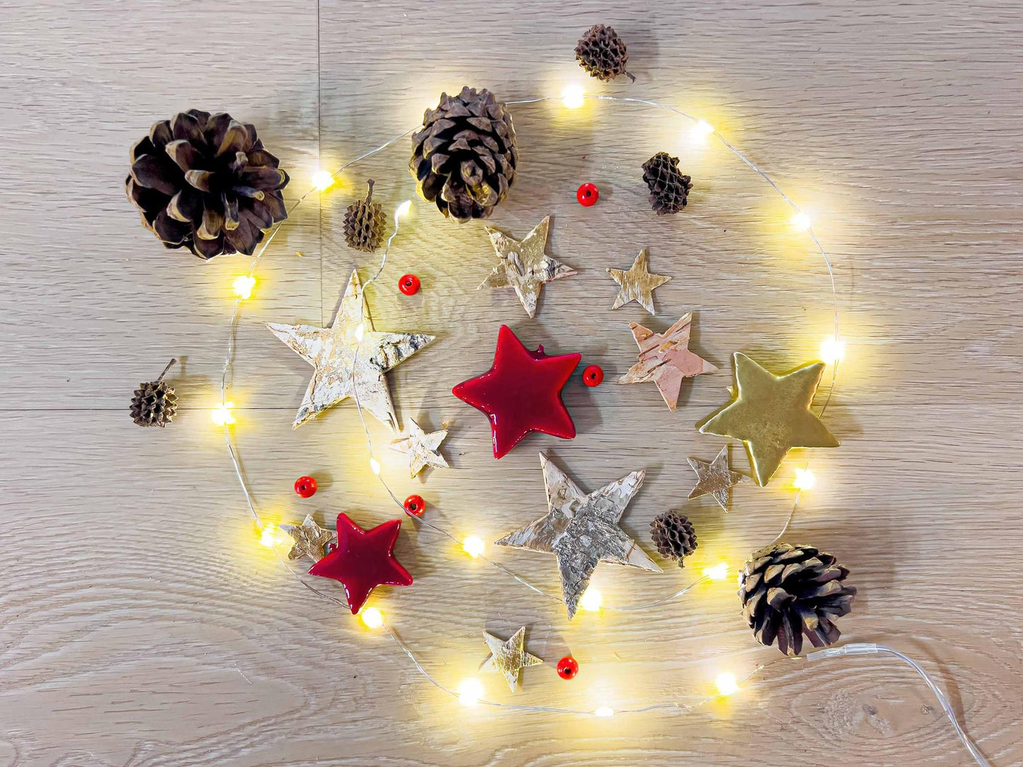 Weihnachts-Terrarium-Deko-Set