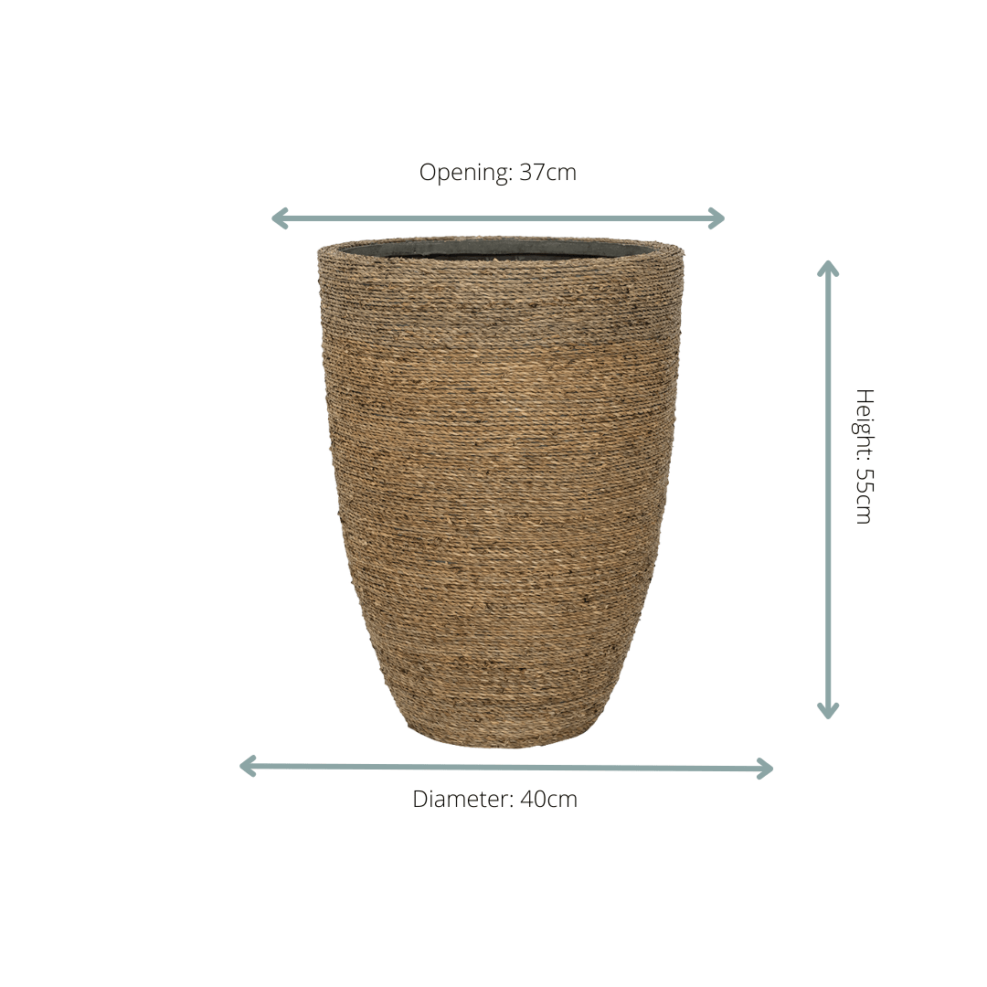 Pot Ben Straw Grass - D40 x H55 - Botanic-Vibes