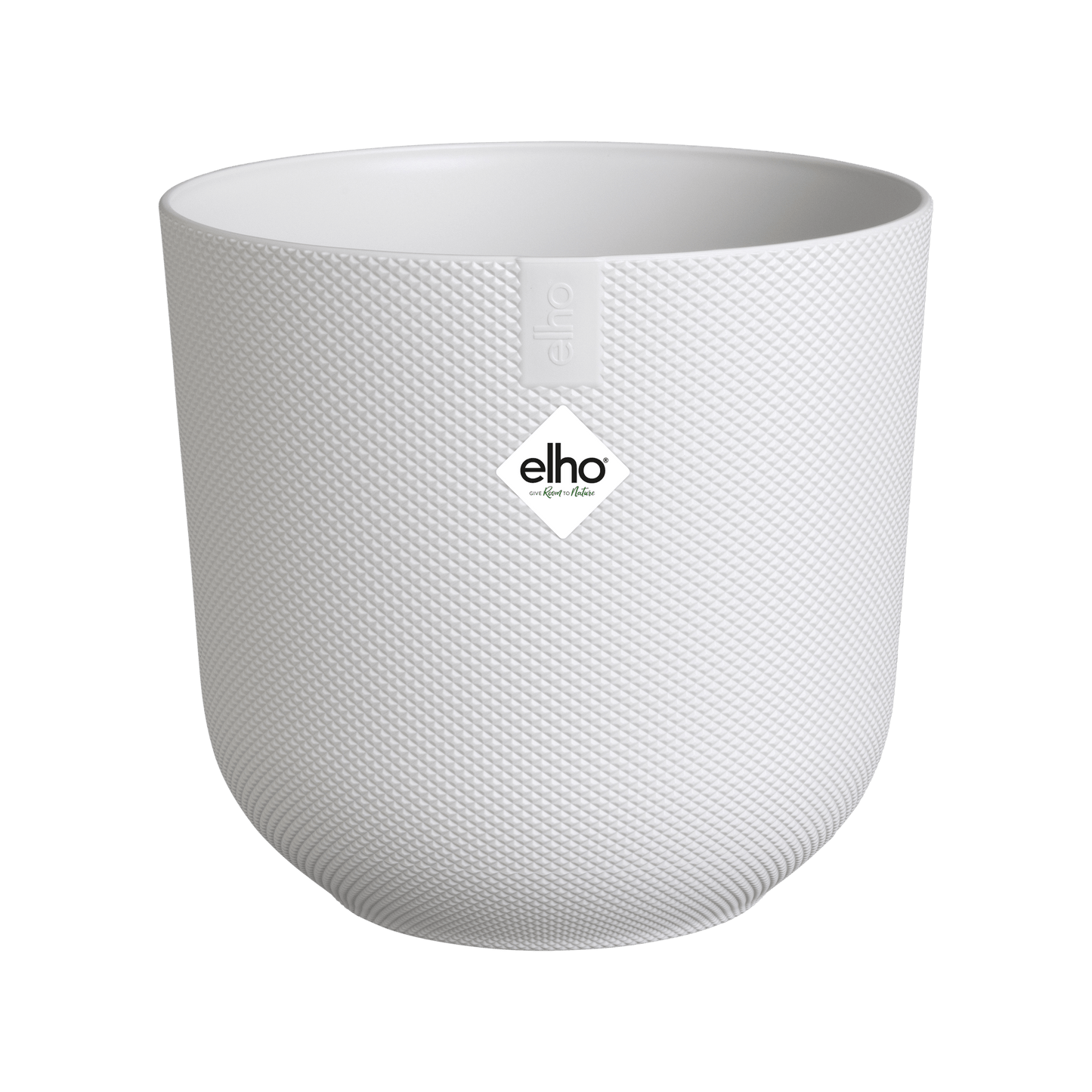 Topf elho Jazz Round Weiß – D23 × H21 - Botanic-Vibes