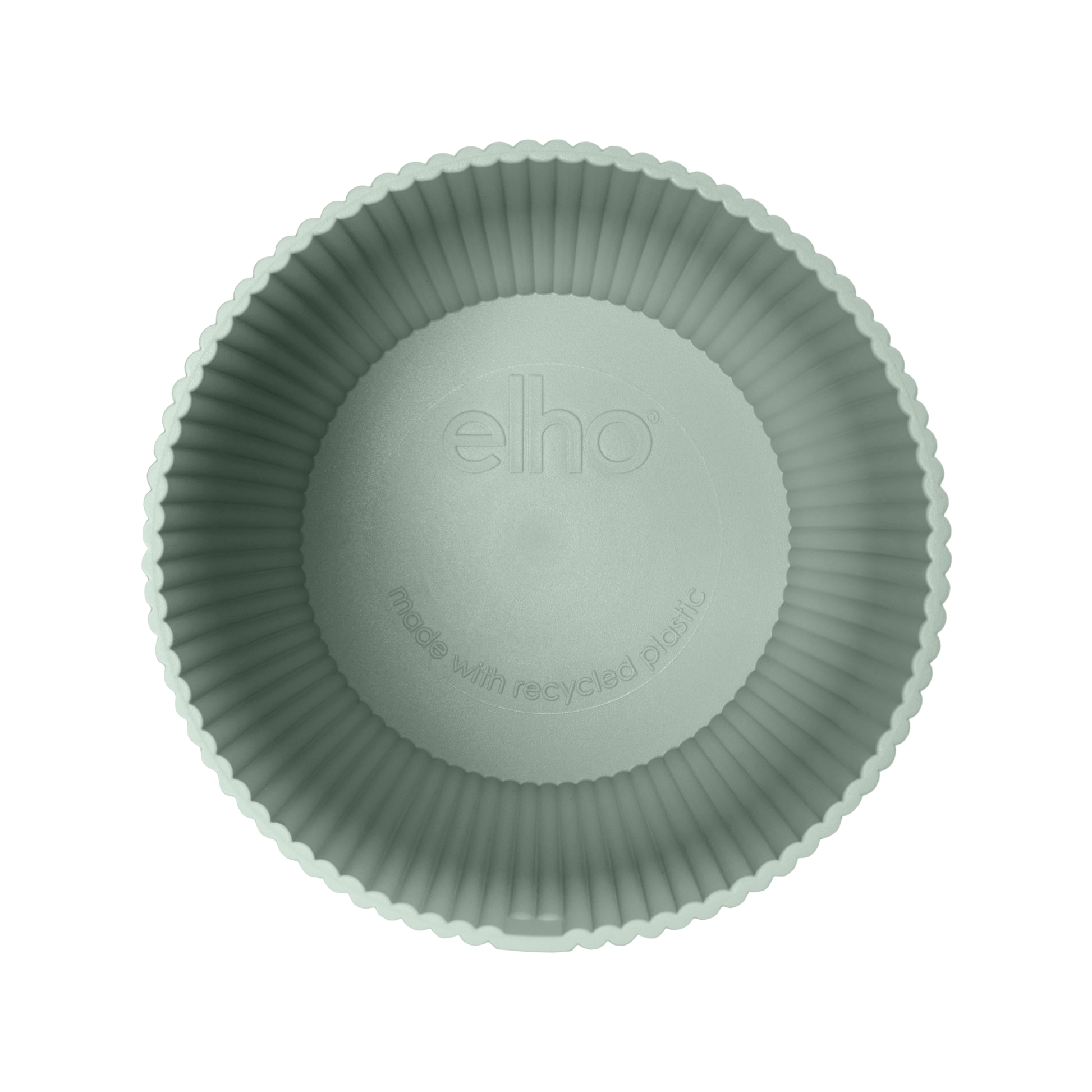 Topf elho Vibes Fold Round Grün – D14 × H13 - Botanic-Vibes