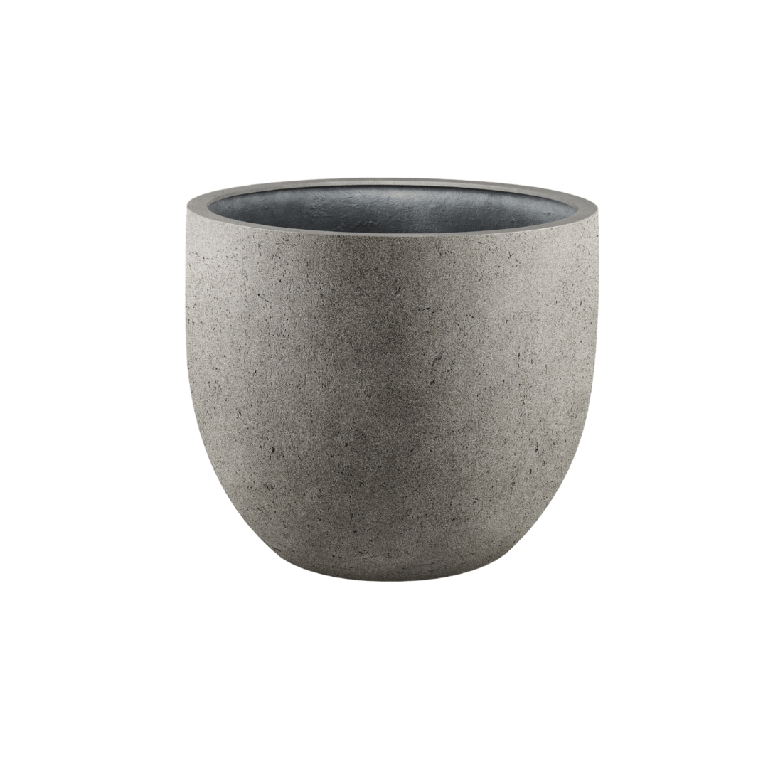 Topf Grigio New Egg Natural Concrete – D65 × H54 - Botanic-Vibes
