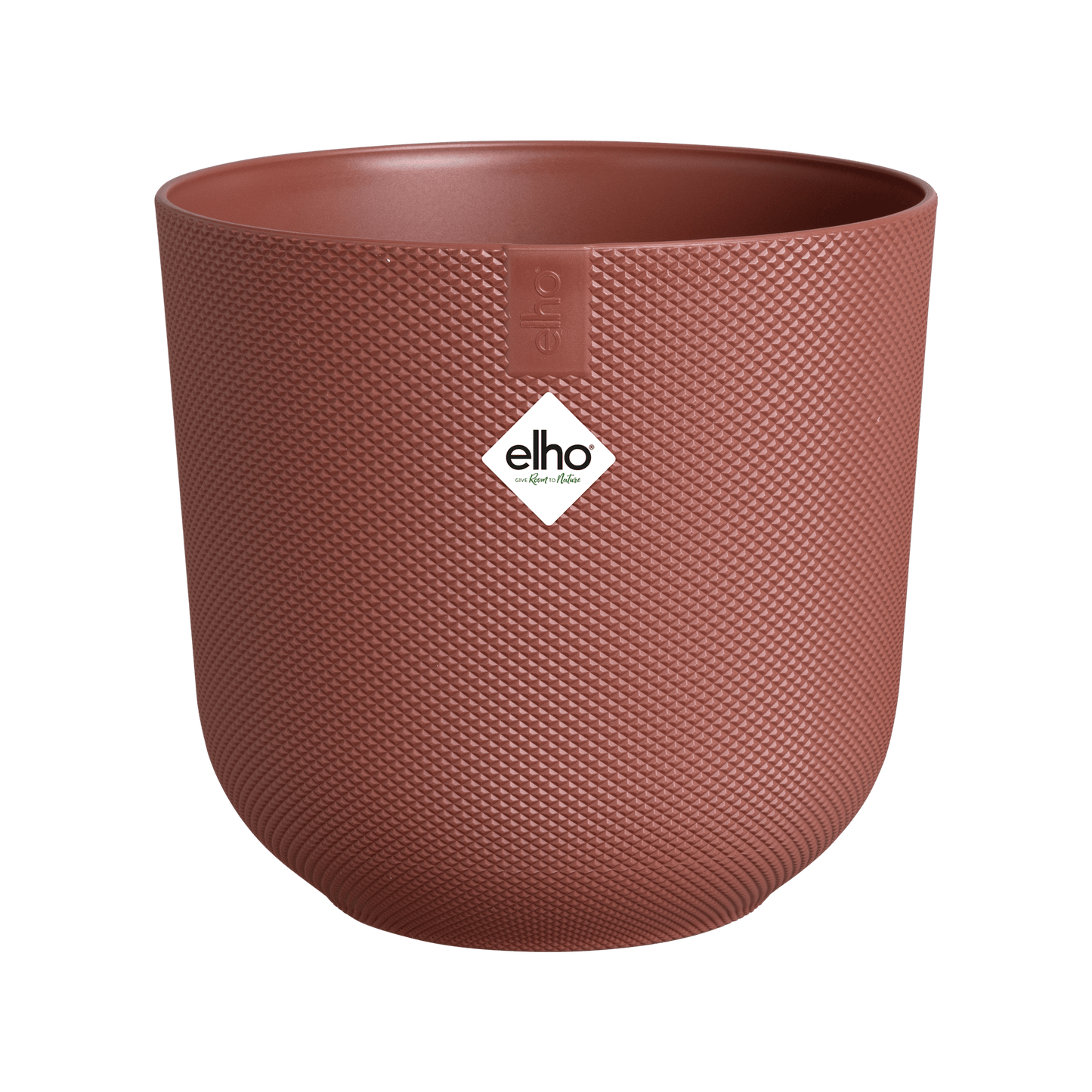 Topf elho Jazz Round Toskanarot – D23 × H21 - Botanic-Vibes