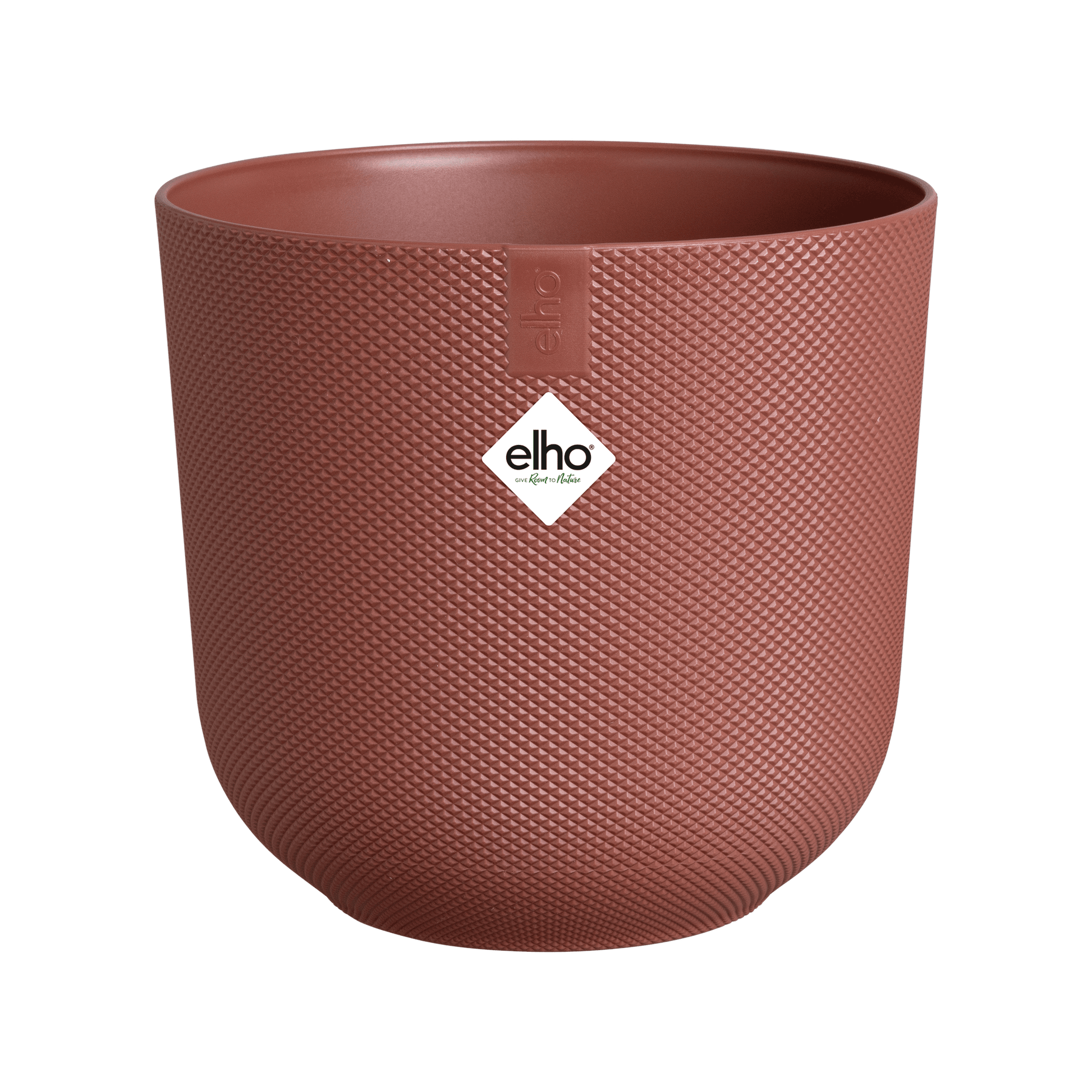Topf elho Jazz Round Toskanarot – D23 × H21 - Botanic-Vibes