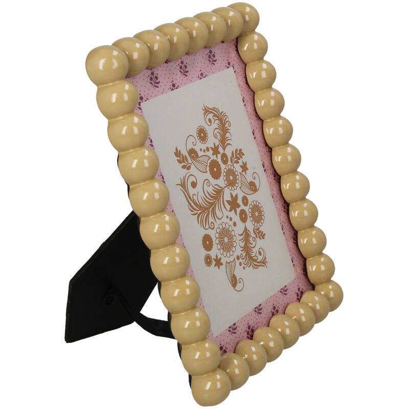 Photo Frame Polyresin – Beige