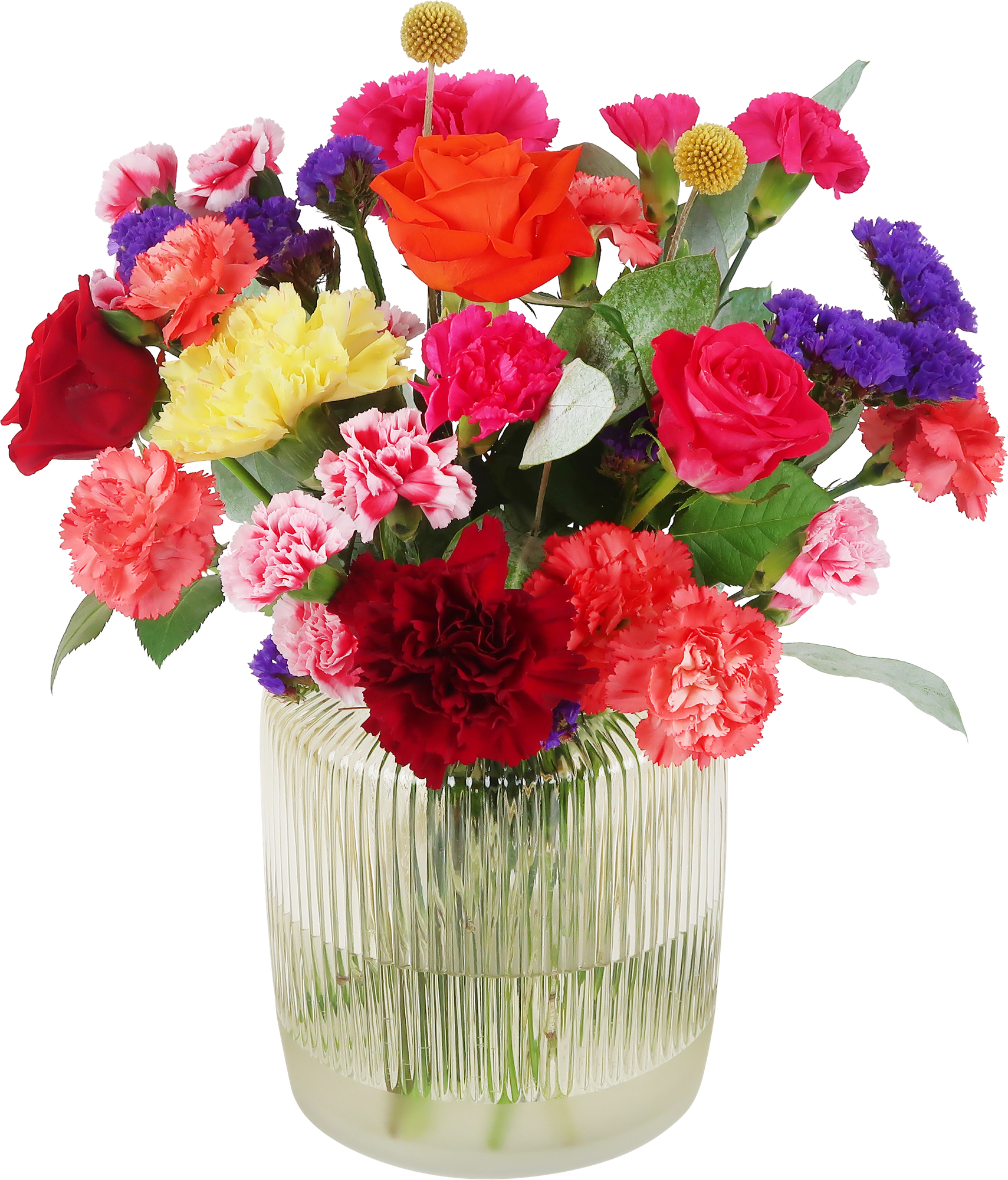 Flair – Bunter Briefkastenstrauß - Botanic-Vibes