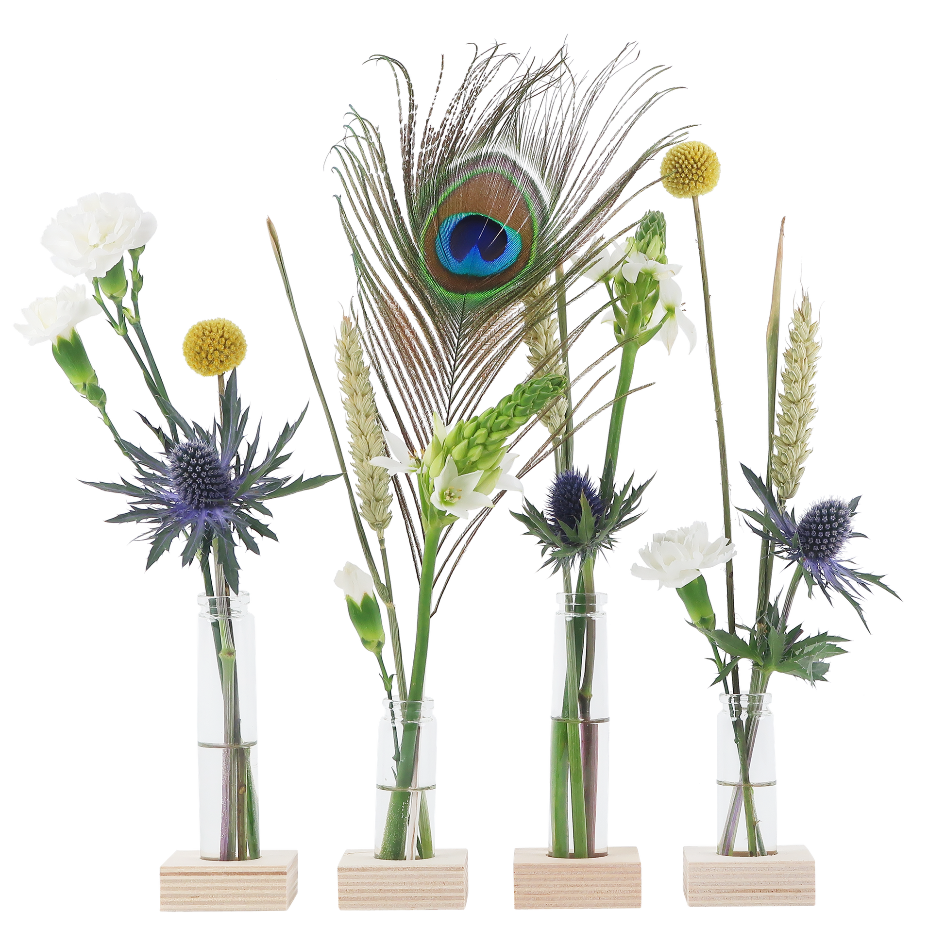 Flower fest – briefkastenblumen, inkl. vasen und ständer - Botanic-Vibes