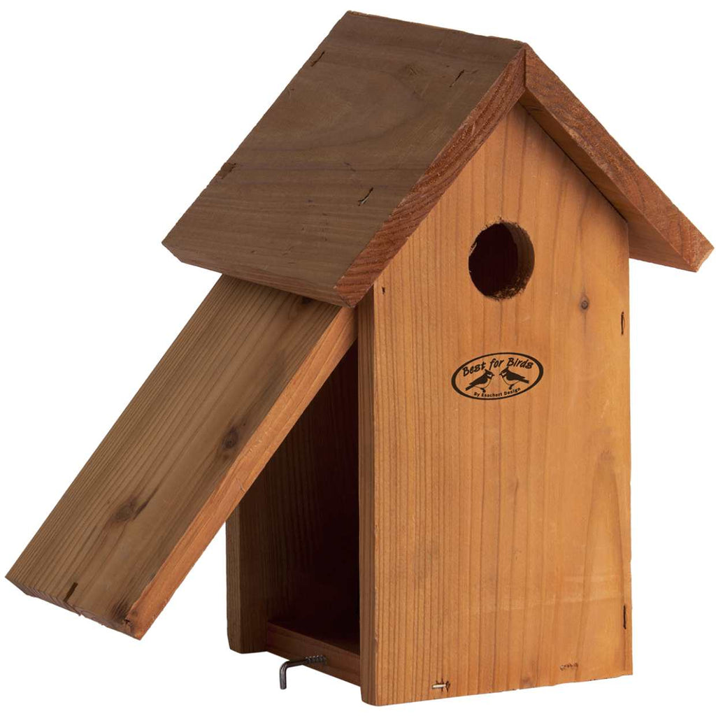 Blue Tit Birdhouse - Nesting Box - Douglas Wood