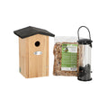 Blue Tit Package - Birdhouse And Bird Food - Garden Accessories