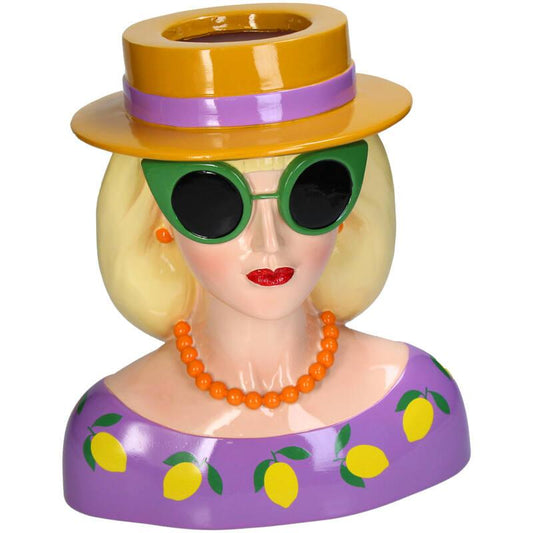 Vase Fashion Lady „Isa“ – Bunt – 29 cm