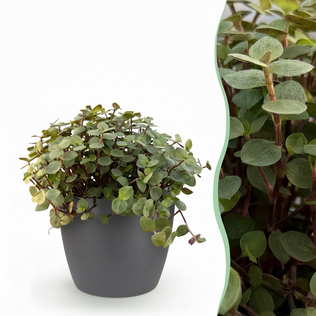 Green boutiQ, Zimmerpflanze, Calissia repens, Katzengras, Haustierfreundlich, Grün, Topf 12cm, Höhe 17, 20cm