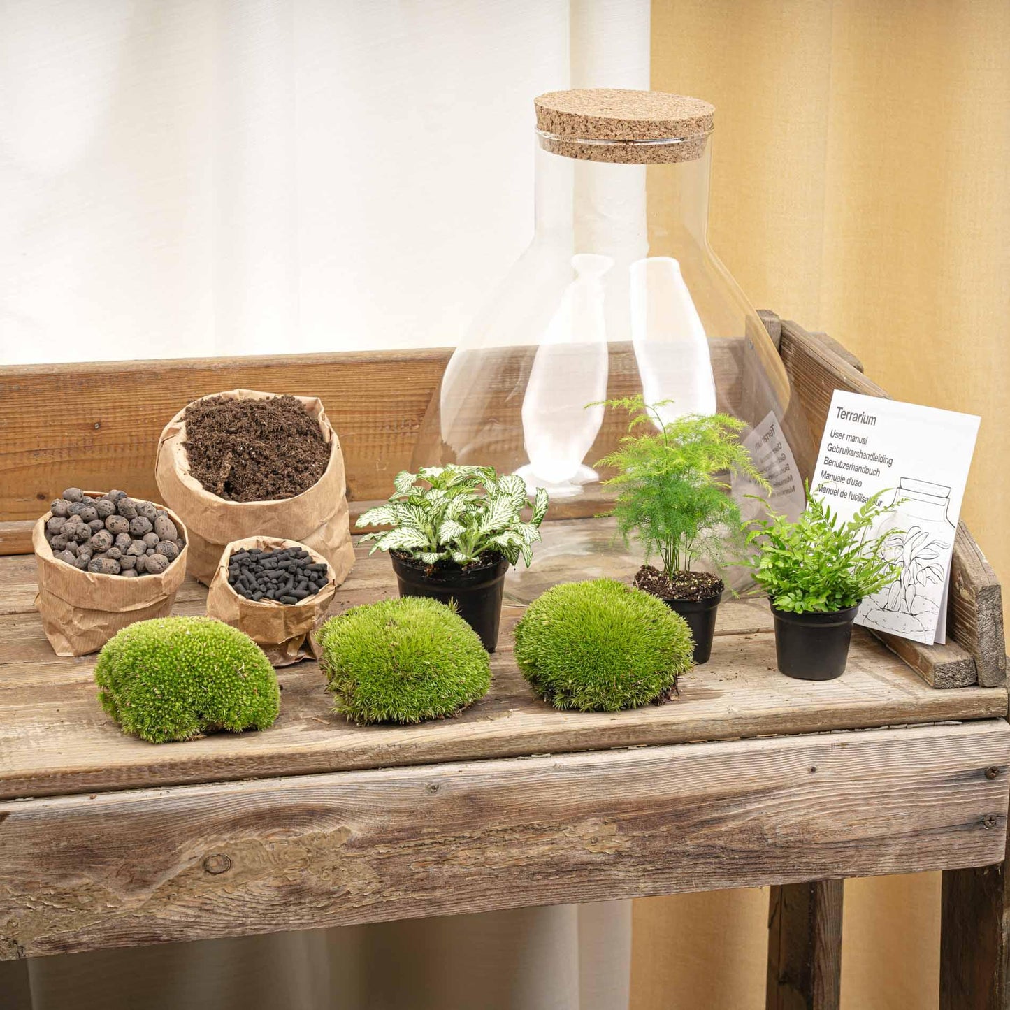 Terrarium – sam xl + led – 32 cm – diy
