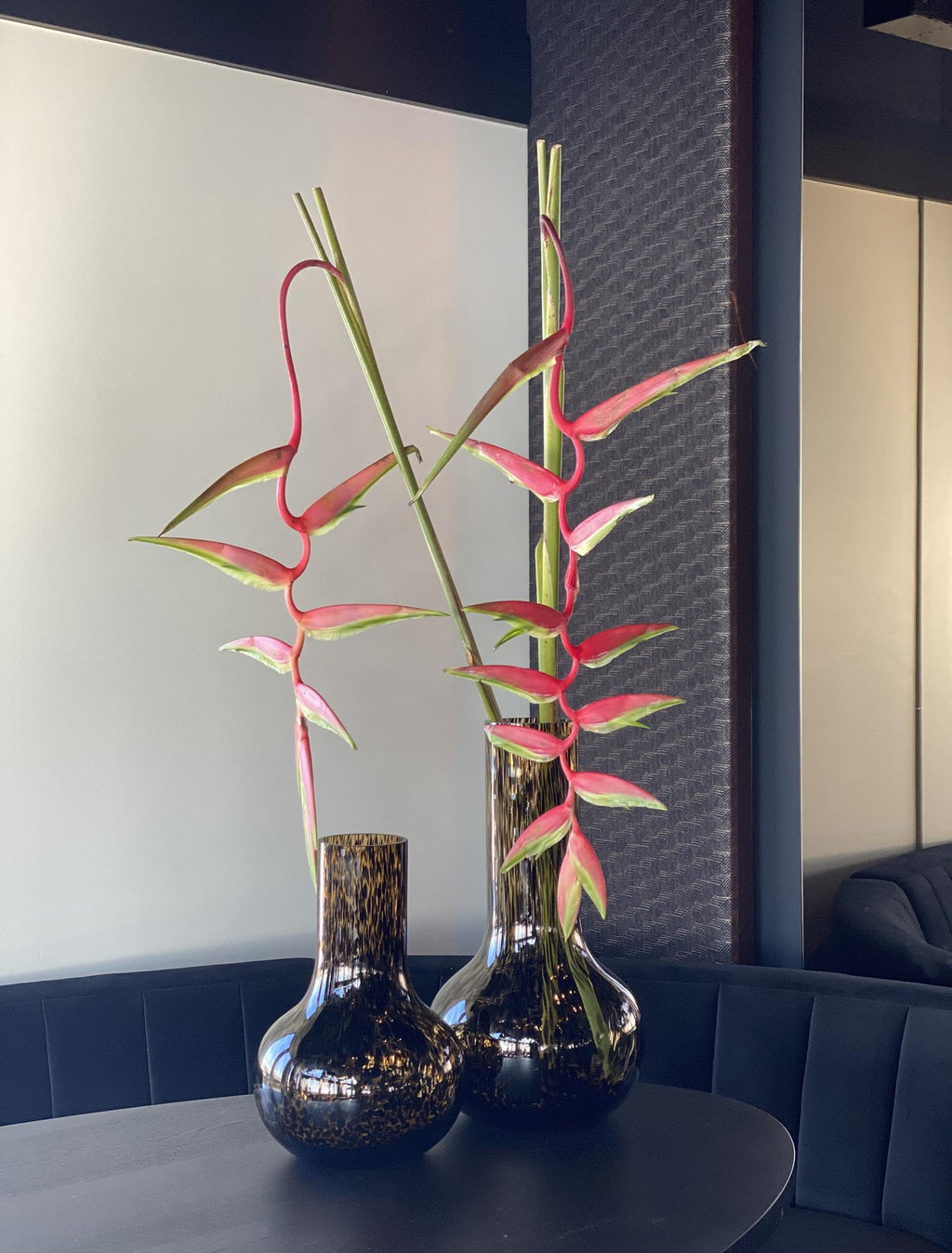 Vase Glas, S, H37 W25, Seim, Cheetah