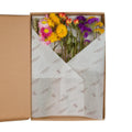 Getrocknete Blumen, Flowers in Leterbox, Multi, 5 Stücke, 30 cm