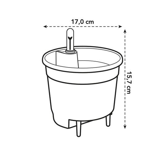 Wasserspeicher-Einsatz – 17 cm