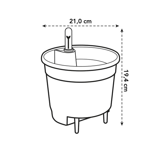 Wasserspeicher-Einsatz – 21 cm