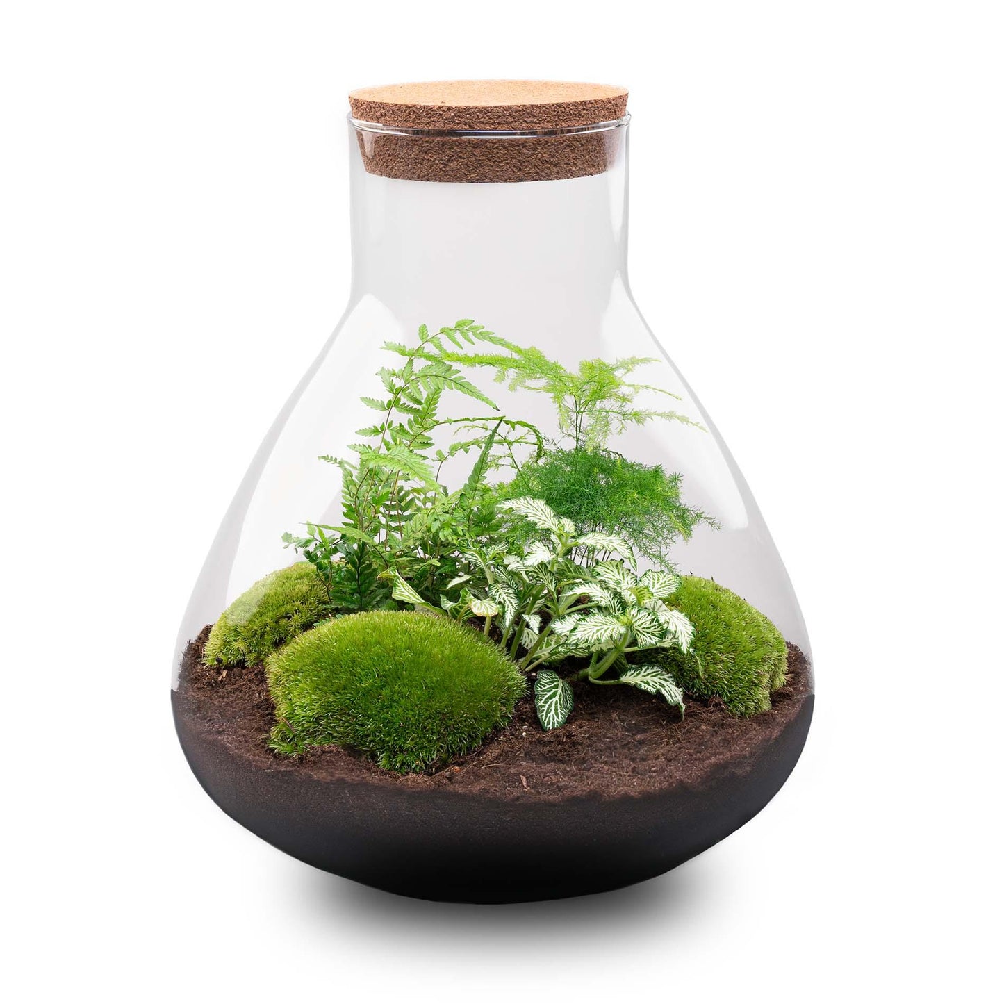 Flaschengarten – sam xl – 35 cm – Rechen + Schaufel + Pinzette