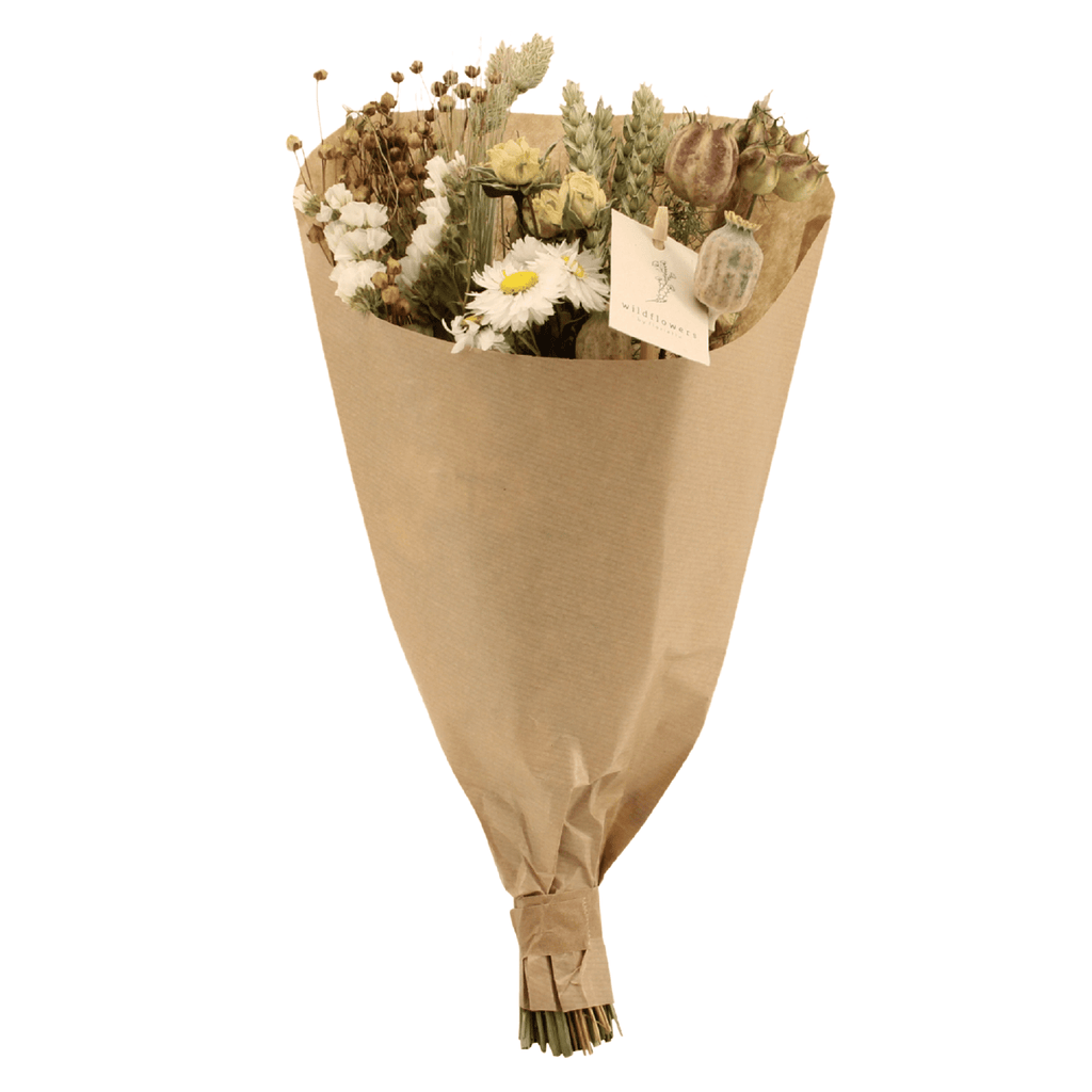 Trockenblumen Feldblumenstrauß Natürlich