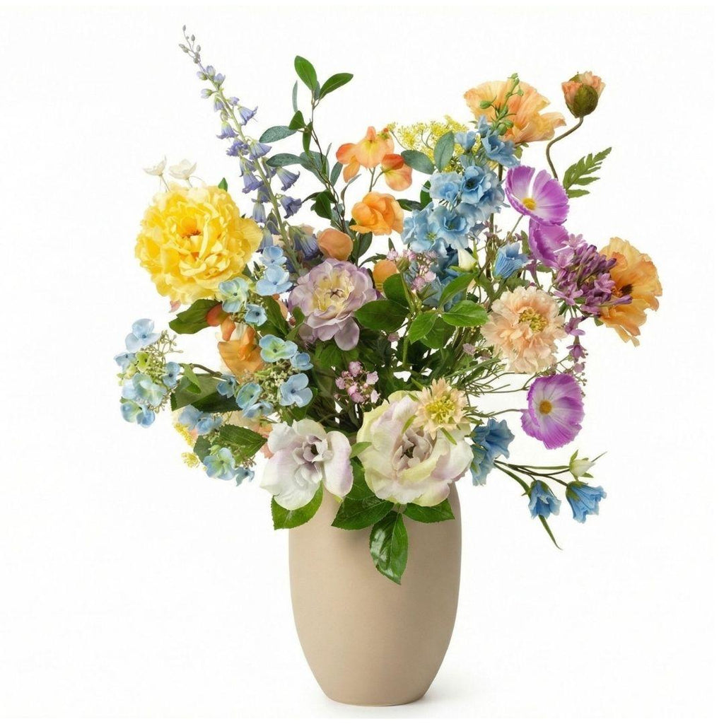 Kunstblumenstrauß, Soft Spring Deluxe, Real Touch, 18 Stiele, ↑ 85 cm
