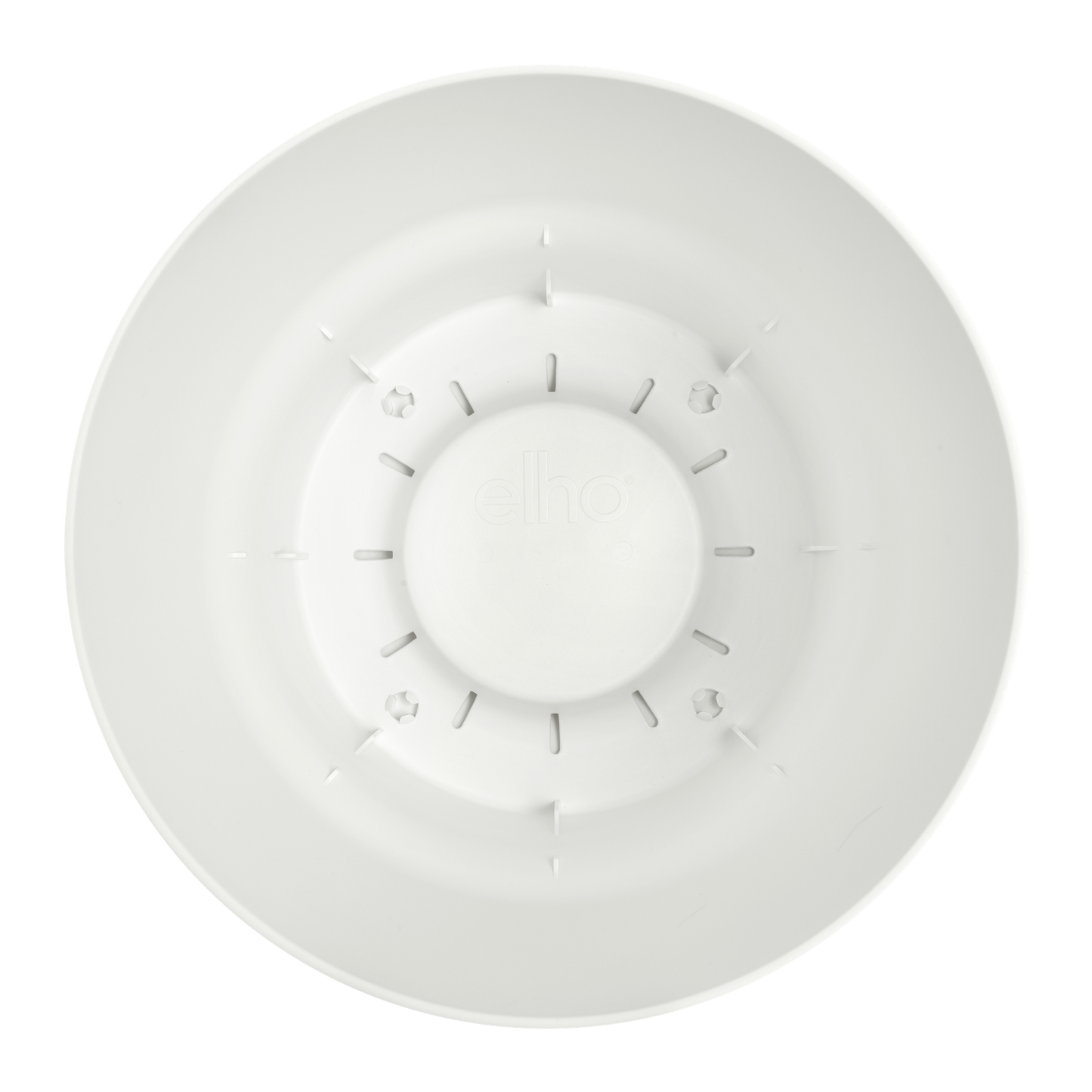 Topf elho Greenville Round Weiß – D14 × H13