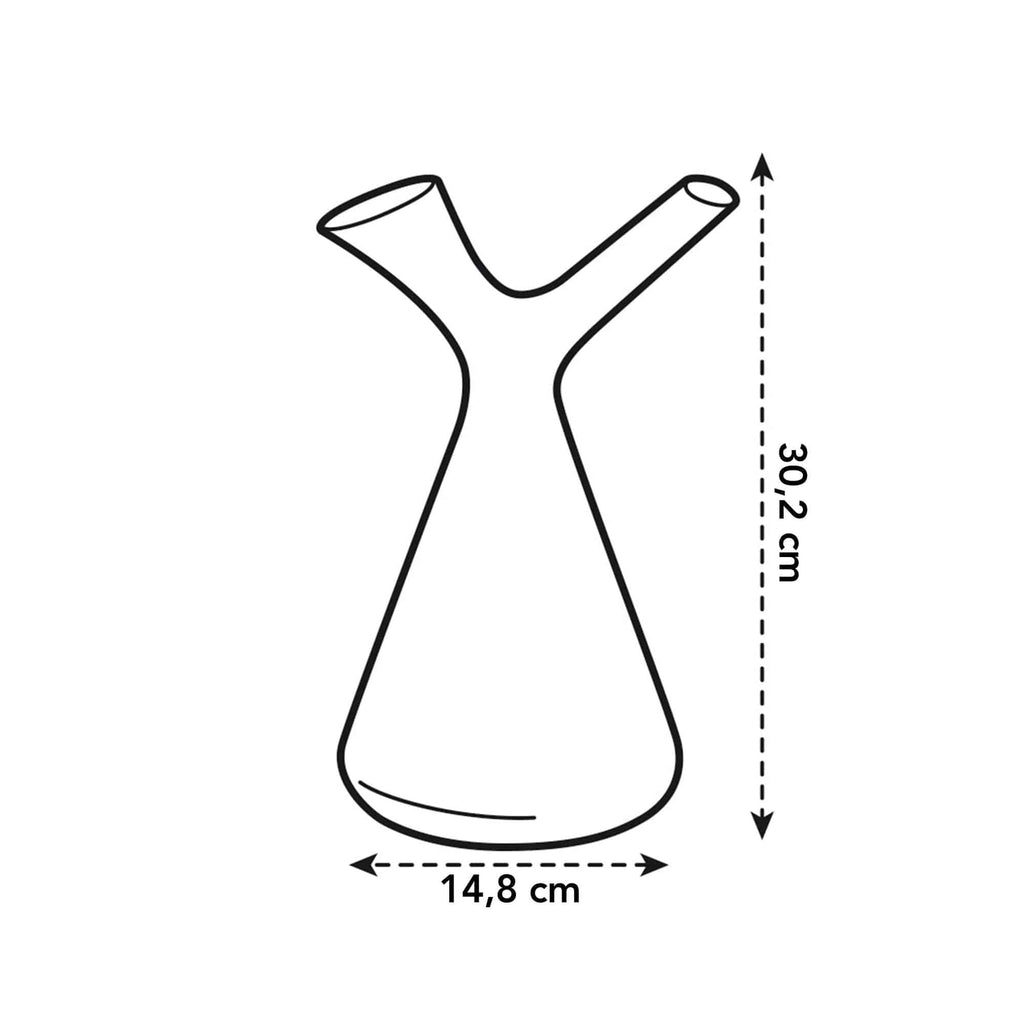 Gießkanne Plunge – 1,7 l – Anthrazit - Botanic-Vibes