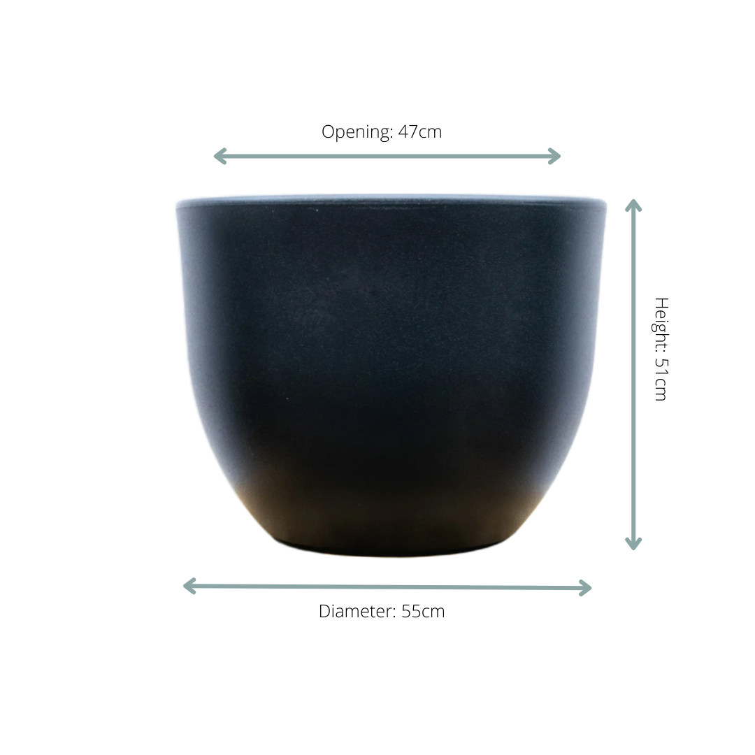 Topf Eggy Anthrazit – D55 × H43