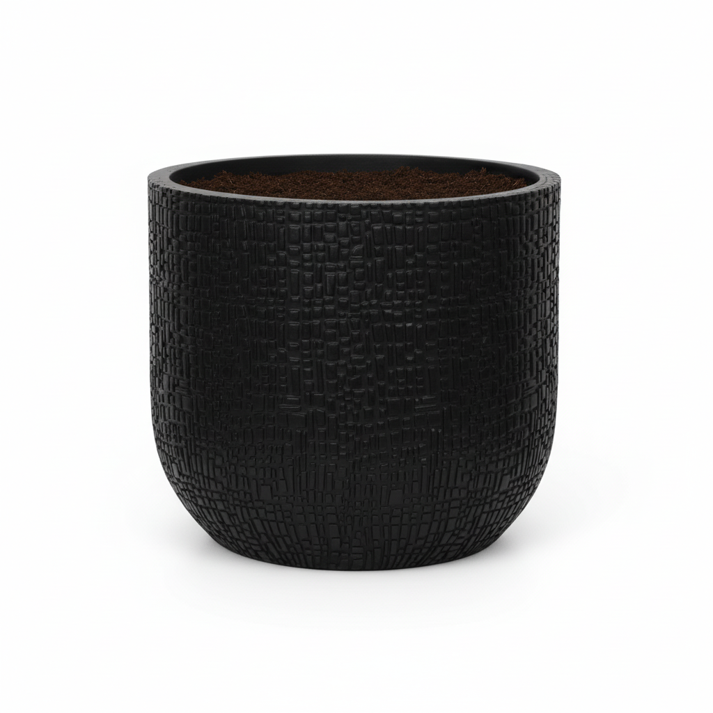 Capi Pot Bol Skin Antraciet