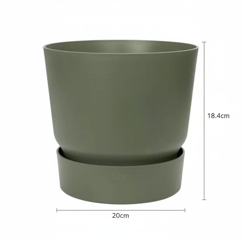Elho greenvile round leaf green