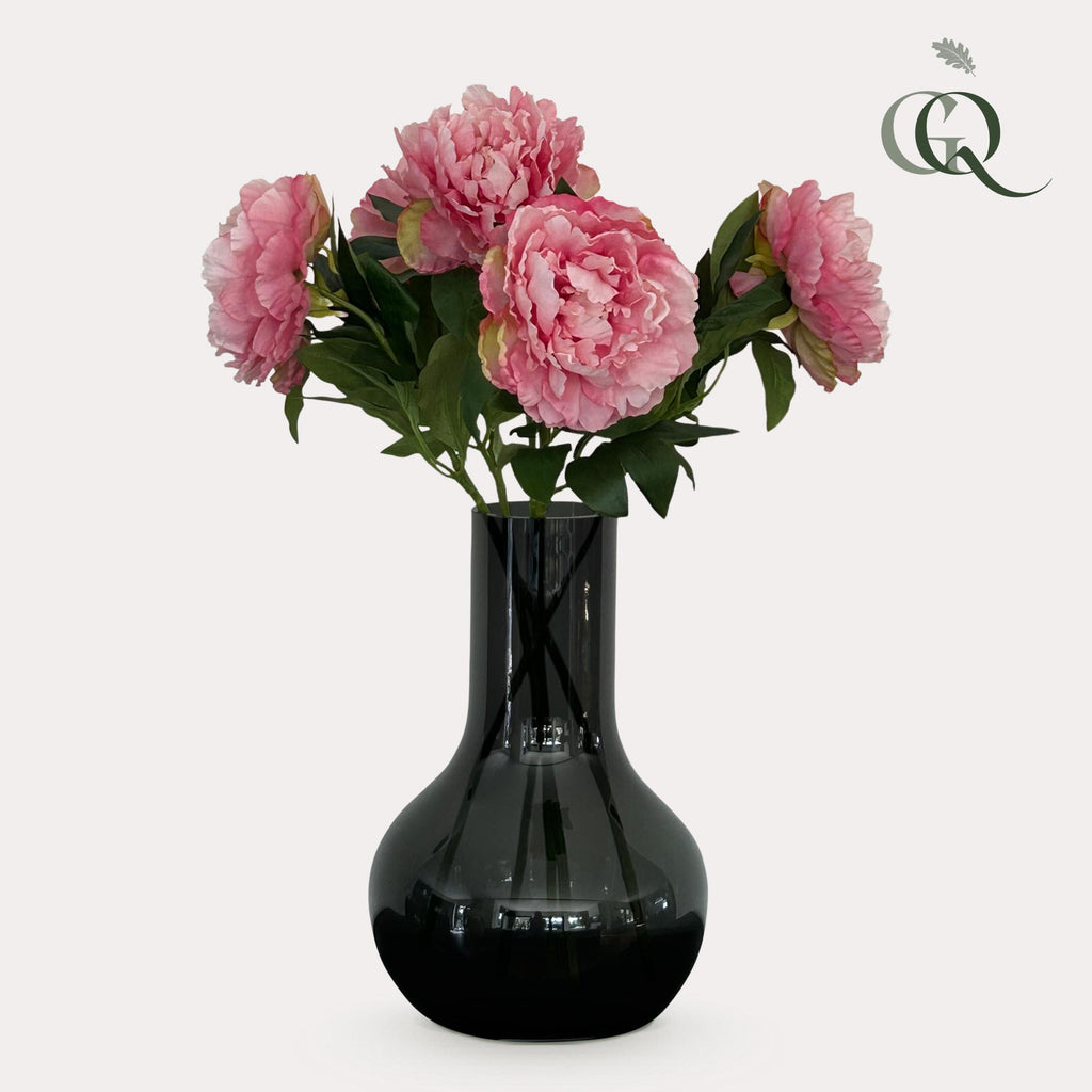 Kunstblumen-Solo, Light Rosa, Peonies, x 5, 65 cm